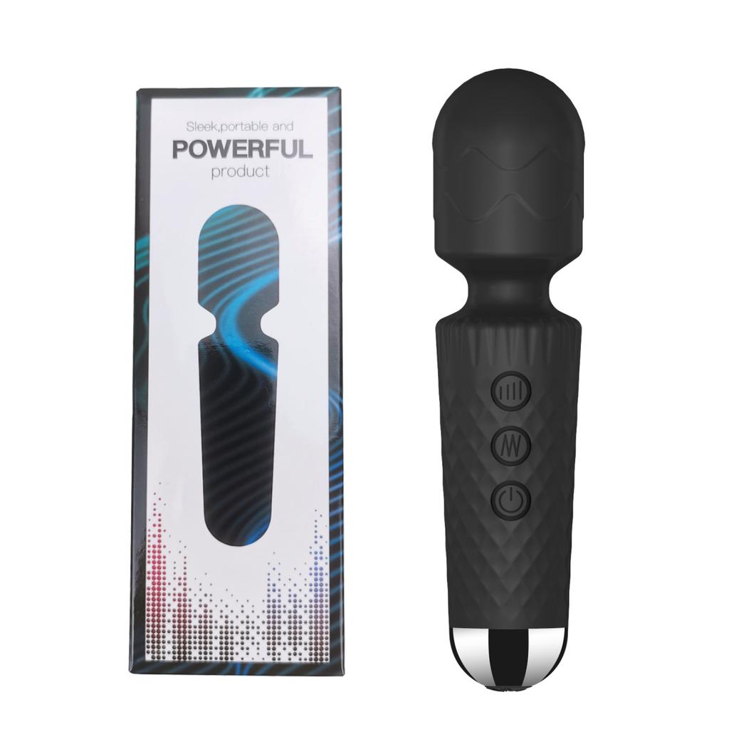 G Spot Vibrator AV Magic Wand Clitoris Stimulator Vibration Powerful Dildos 10 Modes Nipple Massager Adult Sex Toys for Woman