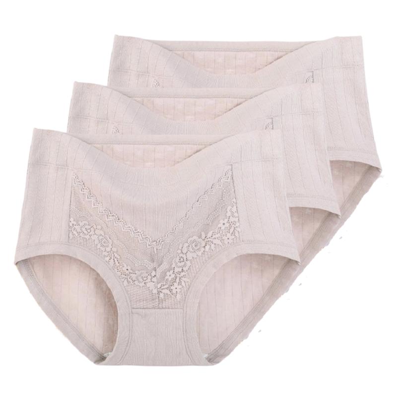 

3 шт. Женские трусы XL 2XL 3XL 4XL 5XL 6XL Трусики больших размеров с высокой талией Нижнее белье Дышащие трусы 6XL