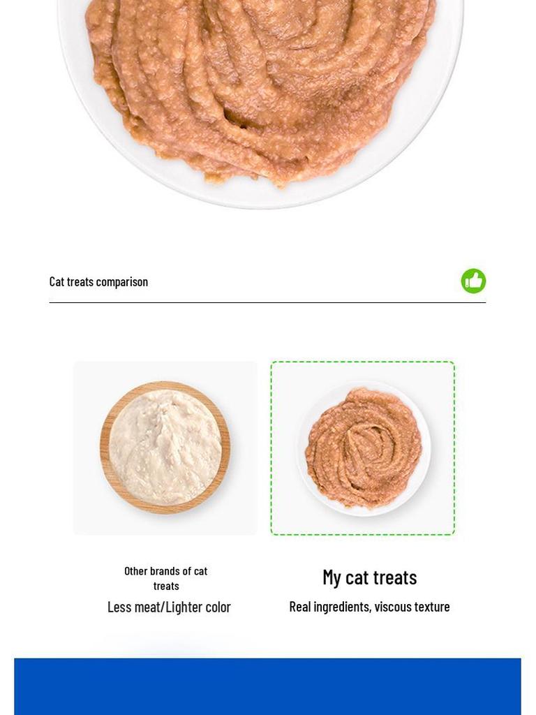 Cat Snack Kitten Nutrition: Wet Food Pouch for Weight Gain