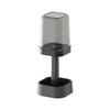 All-In-One Toothbrush Holder & Cup, With Cover. 16Cm, Organizes Brushes, Saves Counter Space