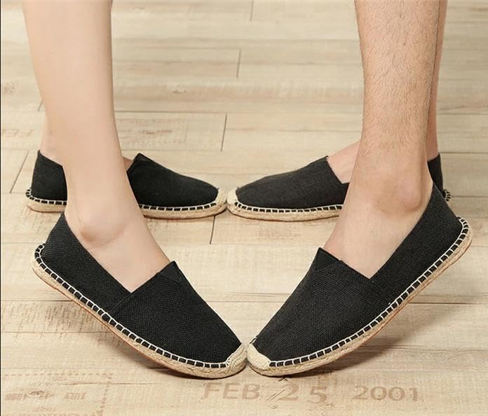Emptio Comfort Canvas Shoes with a and Perfect for and and these and shoes are perfect for and date Available in Black Women's Linen-Look Slip-On