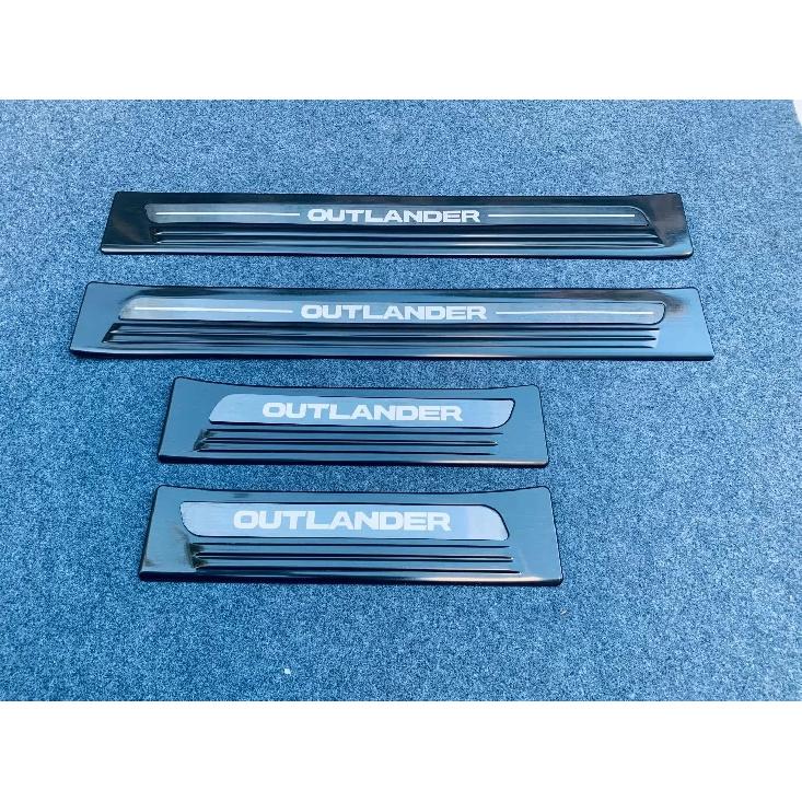 For Mitsubishi Outlander 2024 Car Door Sill Protector Cover Threshold Pedal Protection Sticker Car Styling Accessories