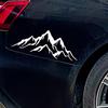 Car Body Sticker, Mountain Sticker for Car, Car Door Decal, Car Decoration Sticker- 4X
