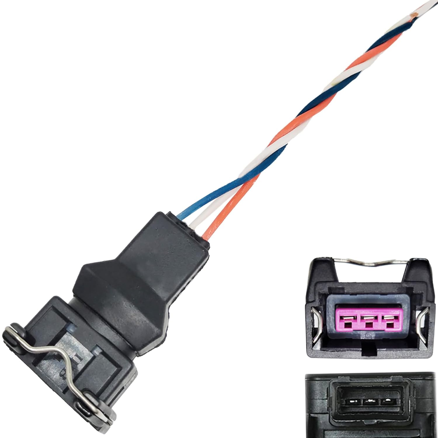 

Mass Air Flow Sensor Harness Connector Plug Fits 99-06 BMW E36 E39 E46 3 Series 5 Series Z3 Series Suzuki Verona Volvo S40 V40 2.5L 2.8L 5WK9605