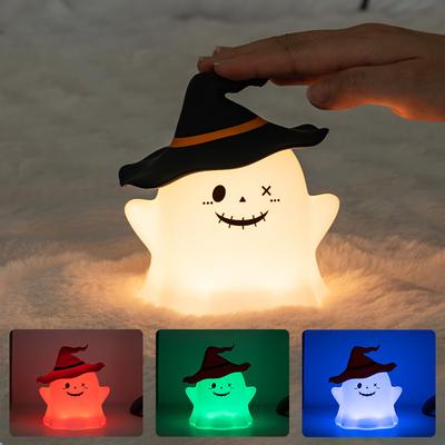 Halloween Spooky Pat Lights RGB Night Lights For Living Room Bedroom Holiday Party Gift Decoration Ambient Lights