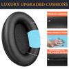 SOULWIT Sheepskin Ear Pads for Sony Compatible Replacement Pads Bright Black WH-1000XM3 - Cushions, -