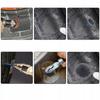 6mm tire plugs with patch - 10 pcs