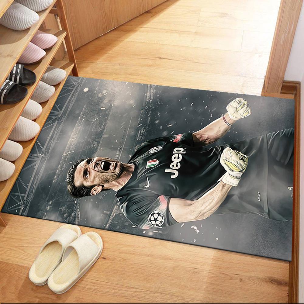 Juventus Area Rug Design For Kitchen Balcony Game Room Hallway Antislip Rug Decorate Offices Luxury Gift For Birthday Christmas Wedding