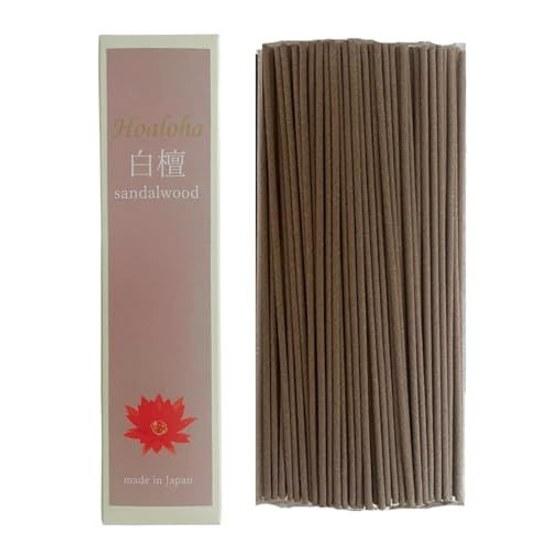 Healing Fragrance That Purifies Mind Space. Sandalwood Incense Made Japan 100 Premium Quality Stick Purification Relaxation Suitable Gifts 29g 95-100