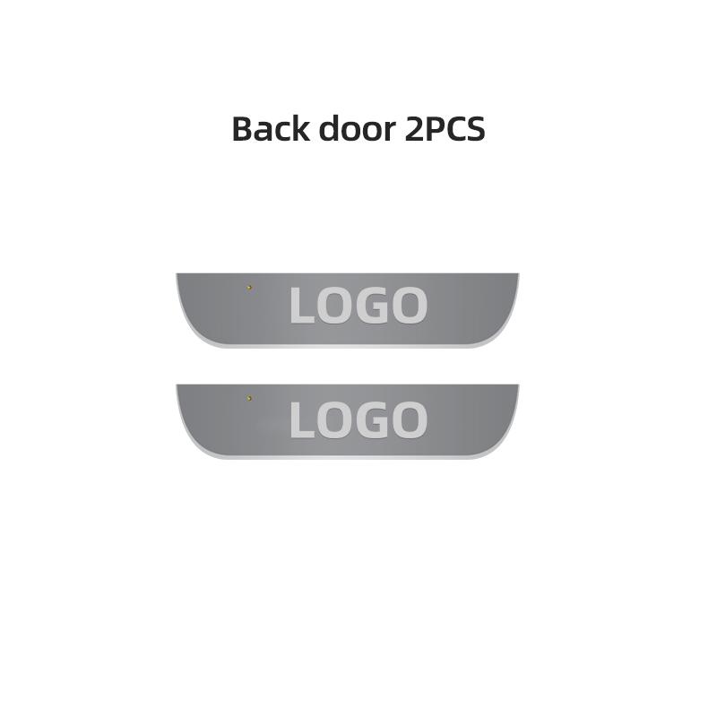 Suitable for Great Wall Haval H6 H2 H9 M6 F7 F7x car door streamer ambient light LED car anti-scratch threshold light