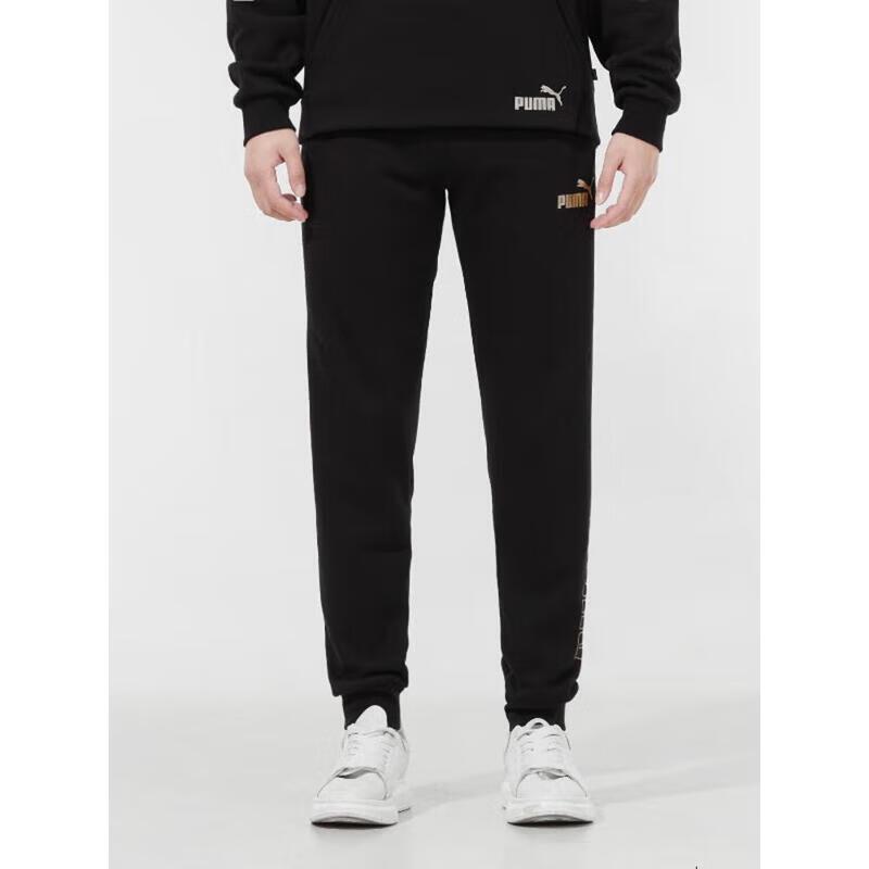 Puma Men's Fleece-Lined Tapered Jogger Pants
