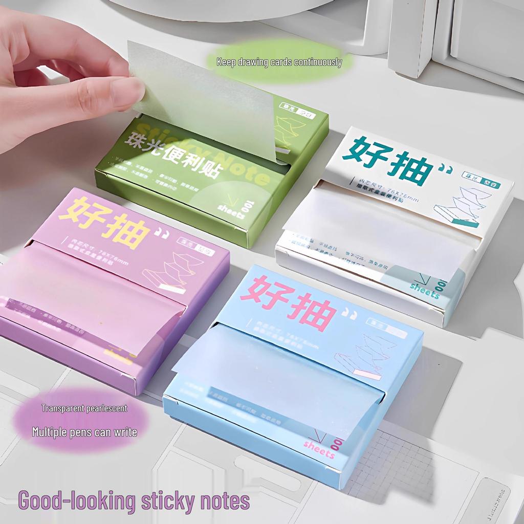 New 0.01 Free Shipping: Transparent One-Hand Note-Taking Error Corrector for Sticky Notes