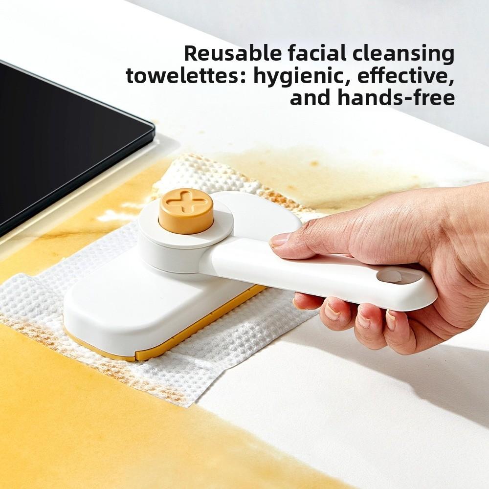 Multi-purpose Handheld Mini Clean Mop PP Disposable Mop Portable Face Towel Mop  Kitchen Tools
