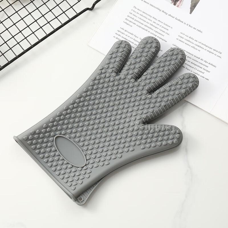 ZISIZ Silicone Heat Resistant Oven Mitts