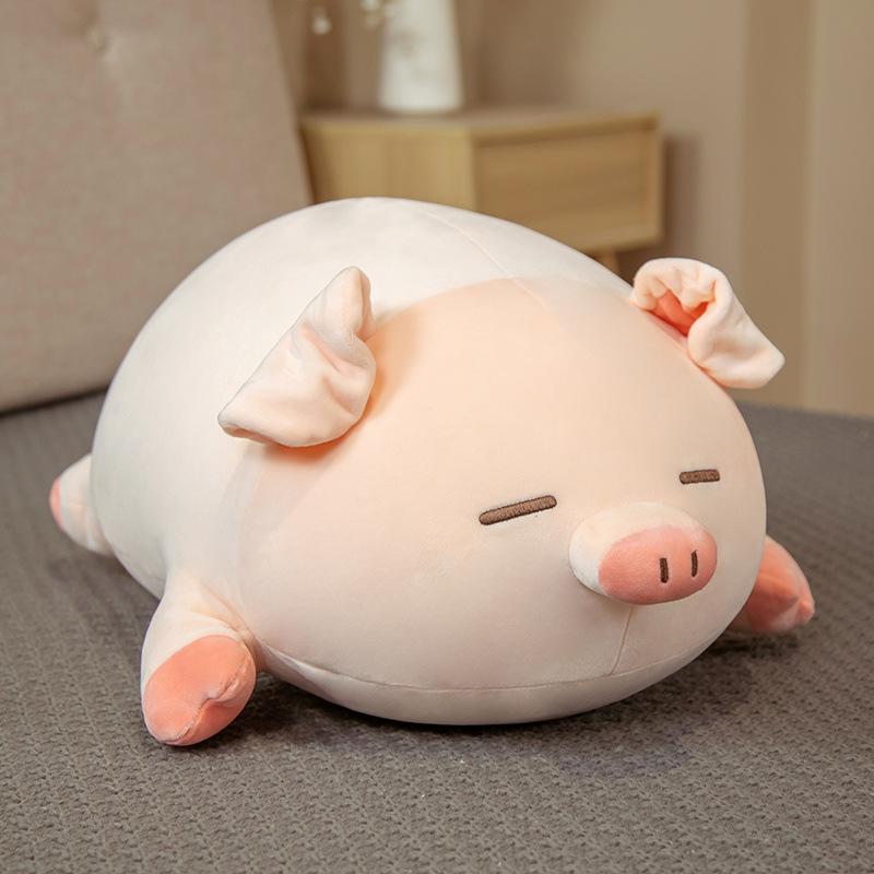 Pig doll cute plush toy piglet doll sleeping hug bed throw pillow super soft rag doll gift for girlfriend