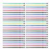 R6FF 50 Pcs Small Paint Brushes Set Nylon Hair Painting Brushes Set Art Supplies For Watercolor Gouache Acrylics
