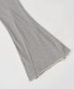 TOFFEE WOMEN W Incision Flare Sweatpants (Melange Grey)