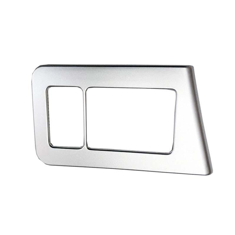 Dashboard Odometer Button Switch Chrome Cover Trim for Nissan Nv200 Evalia Car Styling Stickers Accessories Decoration Covers