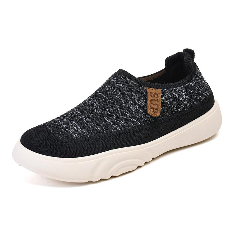 New Cloth Shoes, Women's Single Shoes, Soft-soled, Comfortable One-step Shoes, Casual Shoes