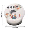 Milk Silk Wrist Rest Mouse Pad Memory Foam Desk Mouse Pad Ergonomic Mouse Mat  Office Accessories