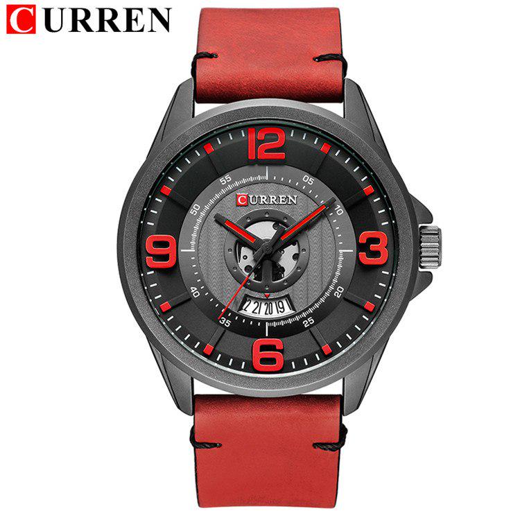 Acquista CURREN 8314 Orologio da uomo al quarzo Orologio da polso Orologio da polso Calendario Ore Minuti Orologio in pelle in Italia a partire da 21