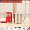 Huabeisen 304 Stainless Steel Mug with Lid