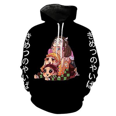 Σφαγέας δαιμόνων: Kimetsu No Yaiba Nezuko 3D Digital Printed Hoodie Anime Hoodie για άνδρες, γυναίκες και εφήβους