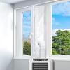 500cm Polyester Portable Air Conditioner Window Sealing Cloth Mobile Air Conditioner Kit Effective Warm Air Blockage