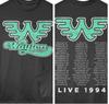 Waylon Jennings T-Shirt für Erwachsene 1994 LIVE USA TOUR F&B Country T-Shirt Größe S-5XL