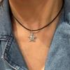 Sweet Cool Star Pendant Necklace Starfish Choler Clavicle Chain Trendy Jewelry