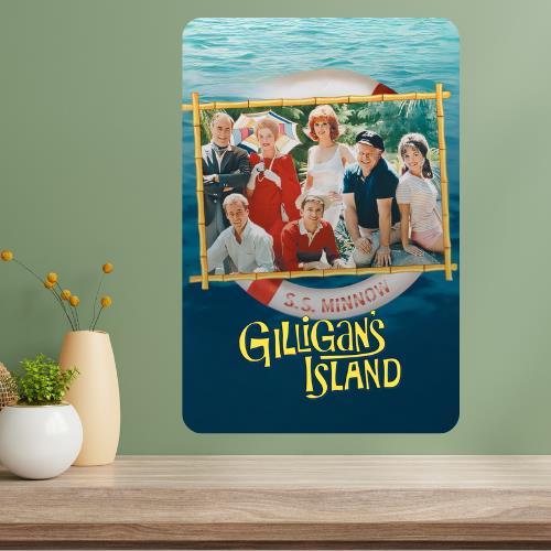 

Gilliganaposs Island Metal TV Show Poster Sign 20x30cm（7.8x11.8inch）