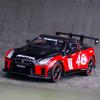 1:22 Scale GTR Modified I8 Sports Car Model Toy Sound & Light Rubber Tires Alloy Body Supercar Models Gift Display Ornaments