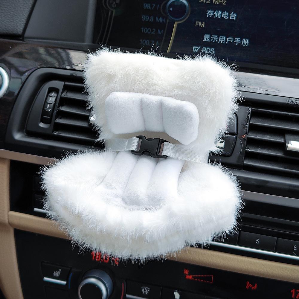 Puppensitz Autozubehör Ornament Labub Sicherheitssitz Puppenzubehör Dekoration