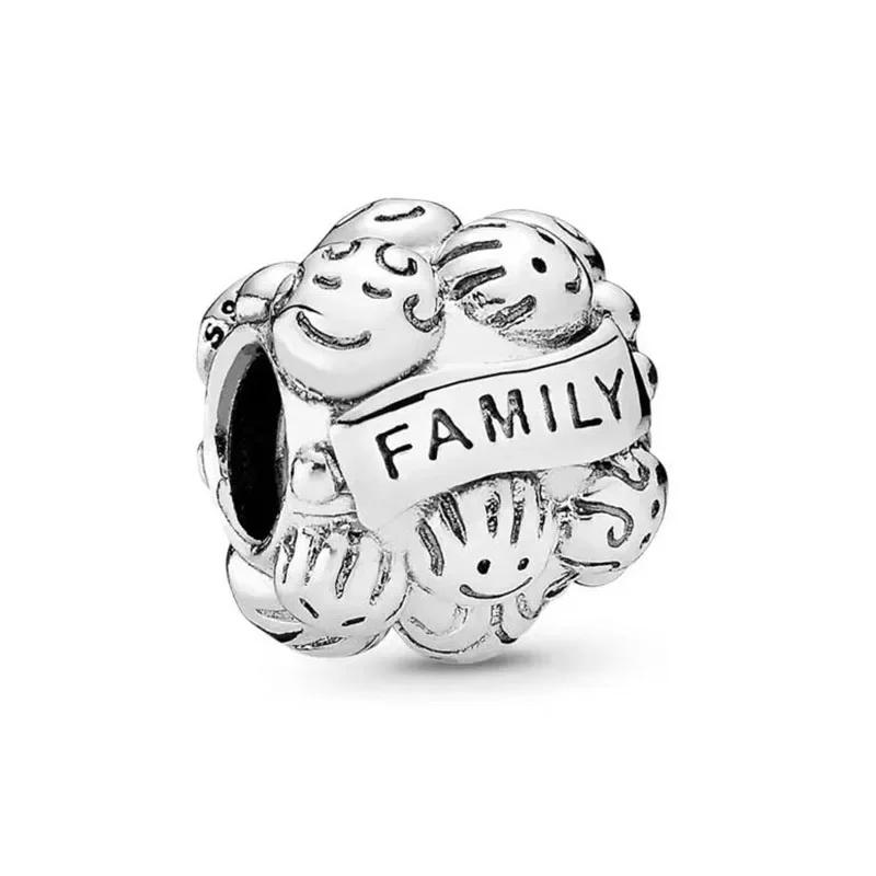 Perles New Love Dad Nan Mom Sister Best Friends pour bracelets à breloques et bracelets DIY pour femmes Fabrication de bijoux Dropshipping