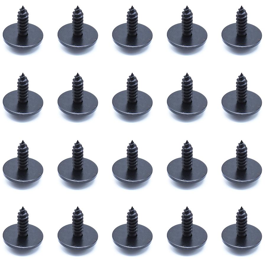

50x Car SUV Repair Screws Body Fender Bumper Clips 8mm Hex Washer Head Universal