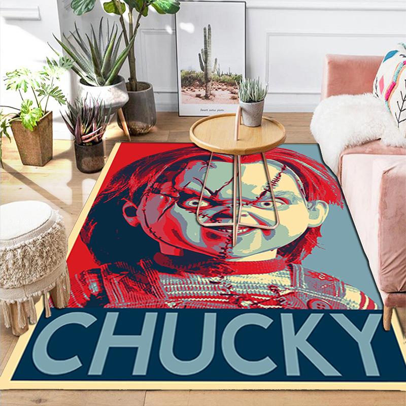 Chucky Rug Floor Mat for Living Room or Bedroom Soft and Comfortable Carpet a Gift for Birthday and Holiday.SFF0917531