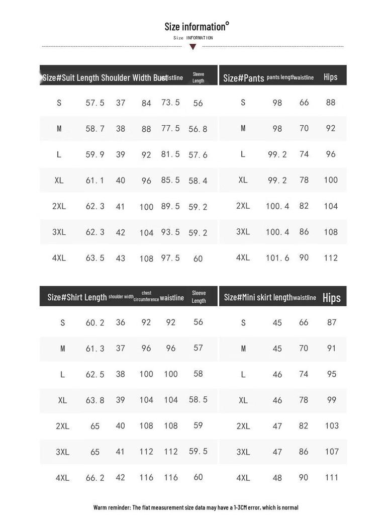 Women's Professional Slim Fit Suit Set