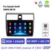 Android 17 Car Radio for Suzuki Swift 2005 2006 2007 2008 2009 2010 2DIN Multimedia Player Navigation Carplay GPS Video IPS 4G