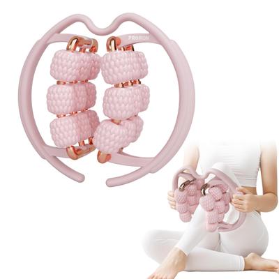 PROIRON Fußmassage-Roller, Oberschenkel- und Bein-Schlankheitskur, Cellulite-Reduzierung, Diät-Ring, Bein-Klammern, 18 Rollen
