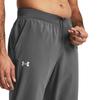 Under Armour Pantalon de sport en maille coupe slim à jambe droite avec imprimé logo Storm Run pour homme Gris foncé 1365622-025