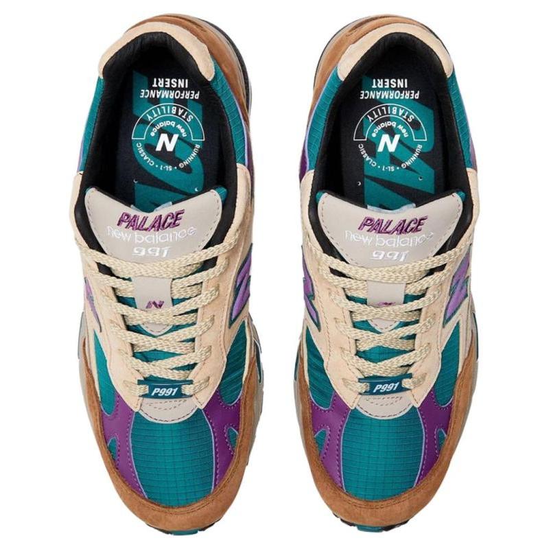 New Balance 991 MiUK Palace Teal Sneakers M991PAL