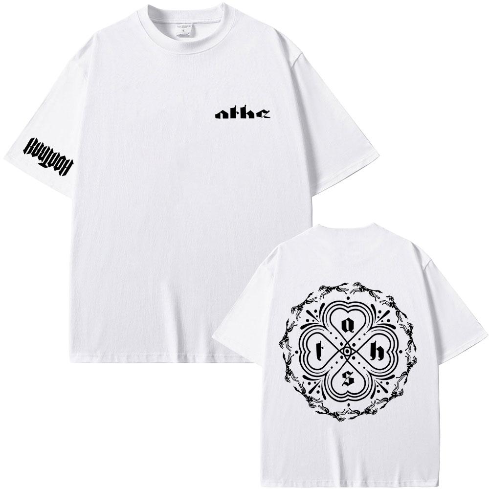 Rapper Kontra K Augen Traumen Herzen Sehen Album Graphic Tshirt Men Women Hip Hop Fashion Pop Music T Shirts Streetwear Unisex