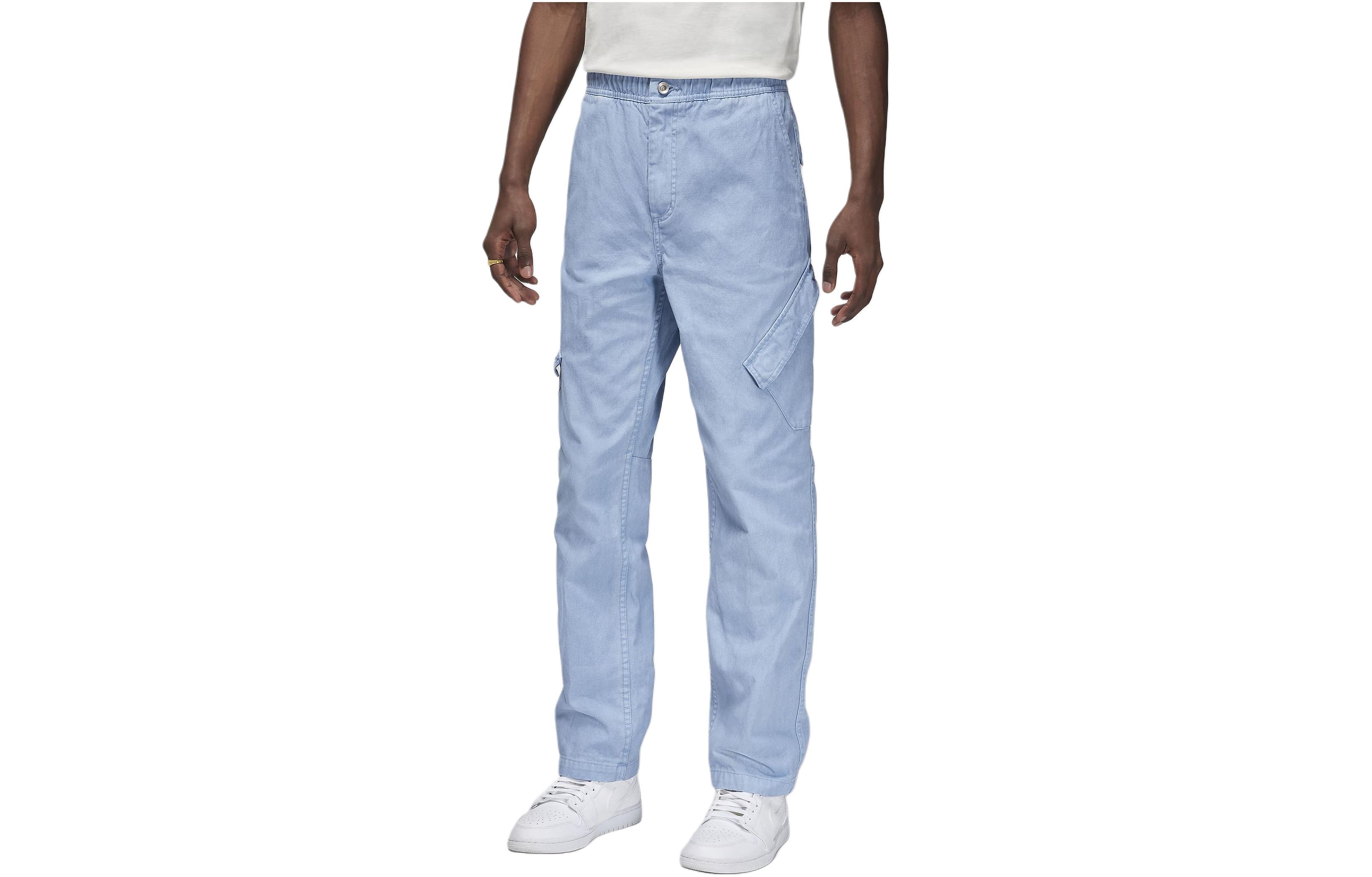 Повседневные брюки Jordan Essentials Мужские Сине-серые FN6364-436 XS