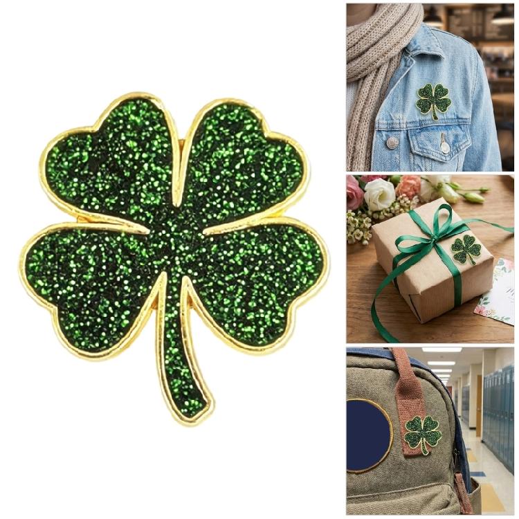 Fashionable Irish Festival Theme Brooch Pin For Office Dating Or Casual Wear Enamel Jewelry Accessory for Patrick's