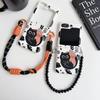 Black Cat Galaxy Z Flip 7/6/5 Case - Samsung 4th Gen Folding Protective Cover for Japan and South Korea