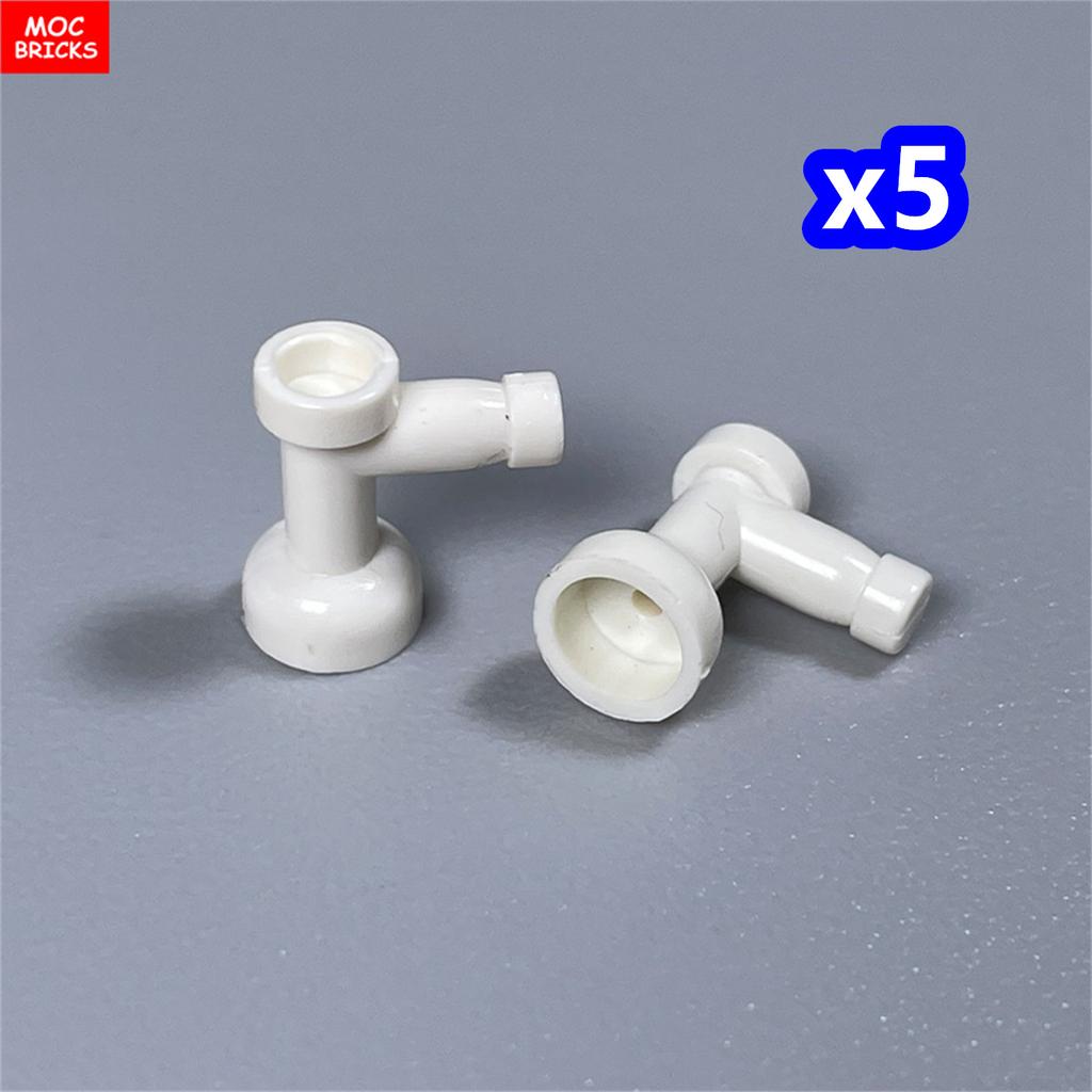 MOC Bricks 4599 Tap 1x1 Faucet With Hole Connecting Accessories Educational Building Blocks Assembled Toys Kids Gift