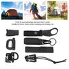 30 Pcs Molle Attachments D Buckle Backpack Buckle Nylon Ribbon Backpack Accessories For Picnics Camping Travel OD Green