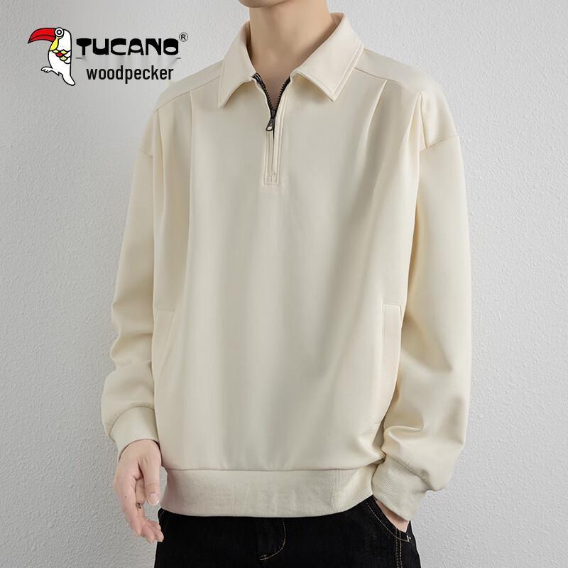 

Мужская осенне-зимняя футболка с длинным рукавом Plover из плотного хлопка на ощупь 3XL