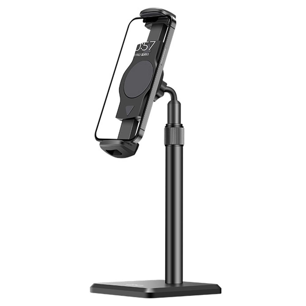 

QZSD QZ2201 Aluminum Alloy Desktop Phone Tablet Stand Height Angle Adjustable Tablet Holder