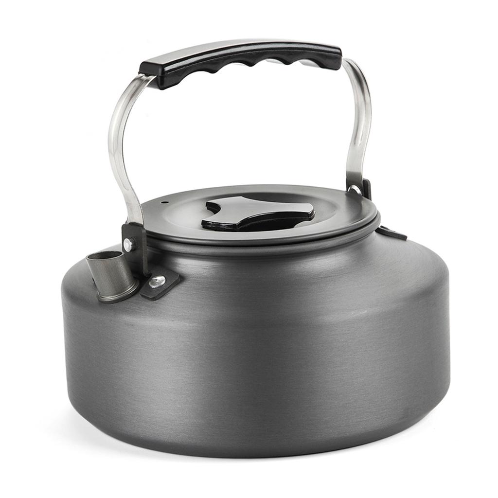 1.1L Portable Ultra-light Outdoor Hiking Camping Picnic Water Kettle Teapot Coffee Pot Anodised Aluminum